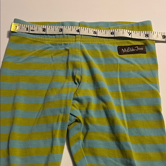 Matilda Jane size 2 Paint by Numbers Lemongrass Benny’s Blue Green Striped EUC - Picture 5 of 6